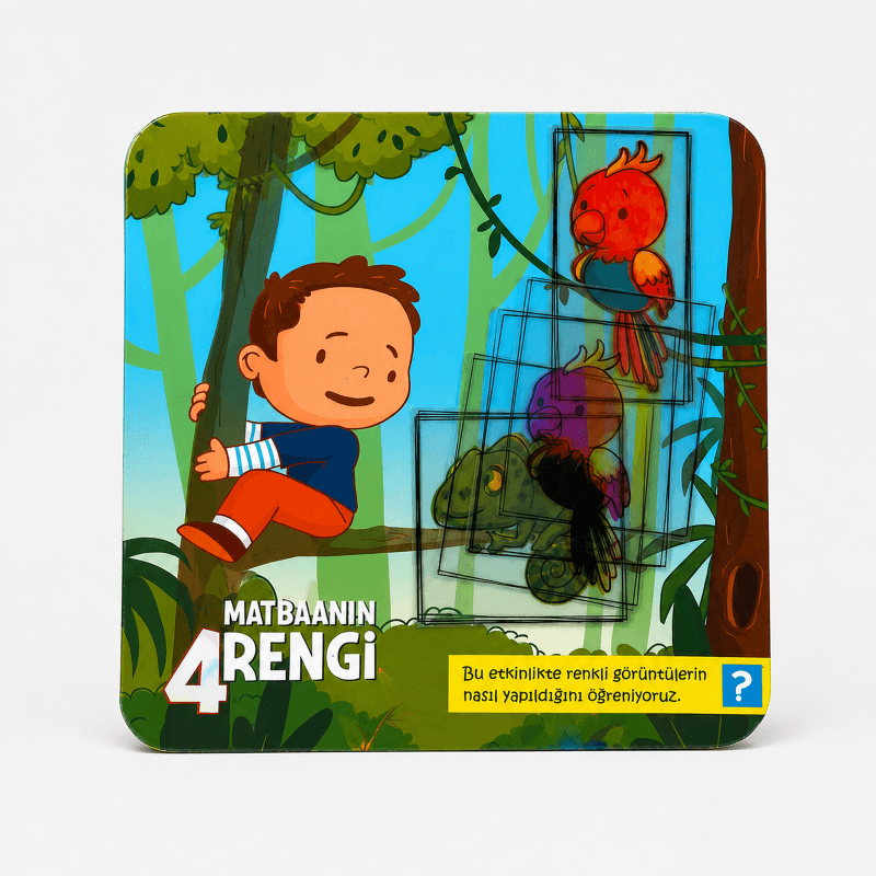 Deney Seti - Matbaanın Dört Rengi