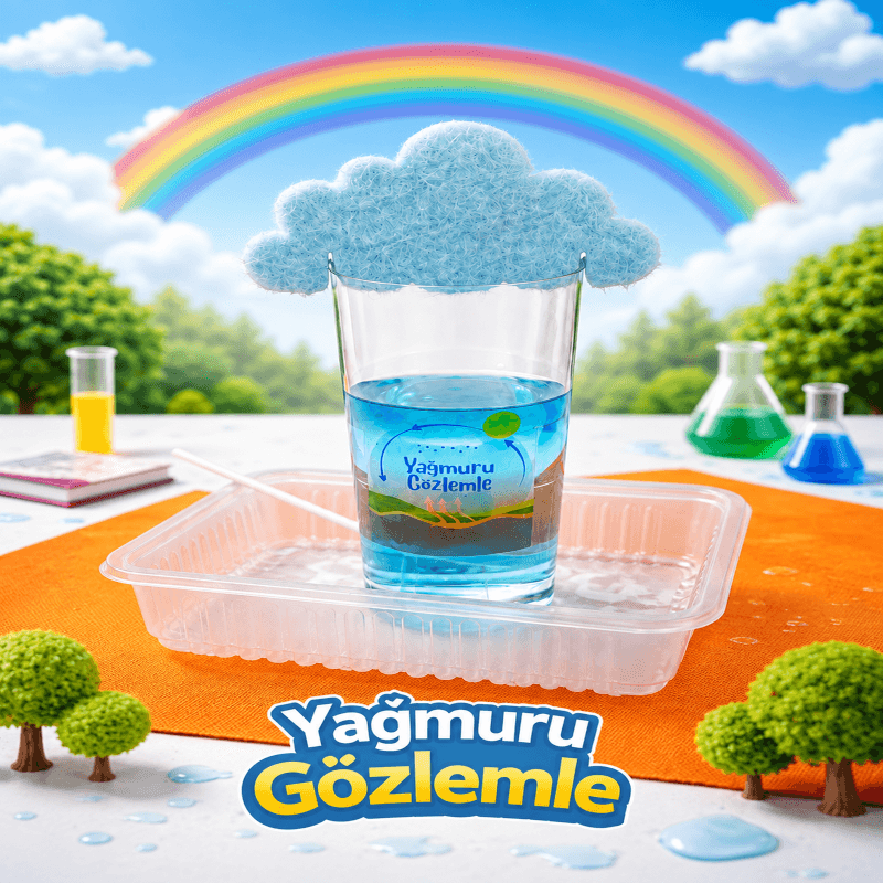 Deney Seti - Yağmuru Gözlemle - 3. görsel