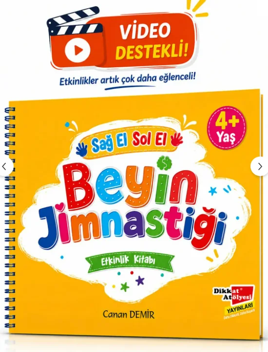 Beyin Jimnastiği 4-6 Yaş Etkinlik Kitabı