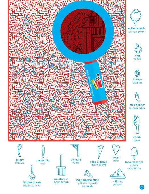 Dedektifler İçin Hidden Pictures Puzzle - 4. görsel