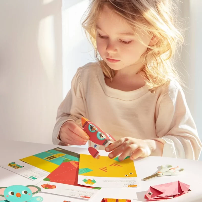 Mideer Zeka Oyunu Kitabı: Origami Etkinlikleri 2. Seviye - 5. görsel