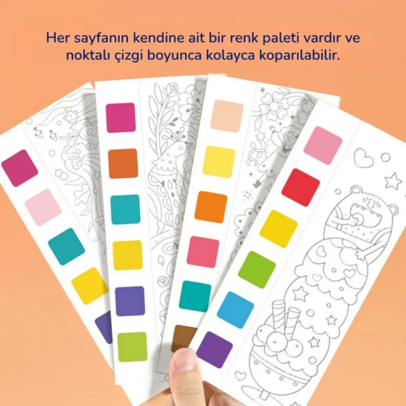 Mideer Akıllı Sulu Boya Defteri - Masal Dünyası - 3. görsel